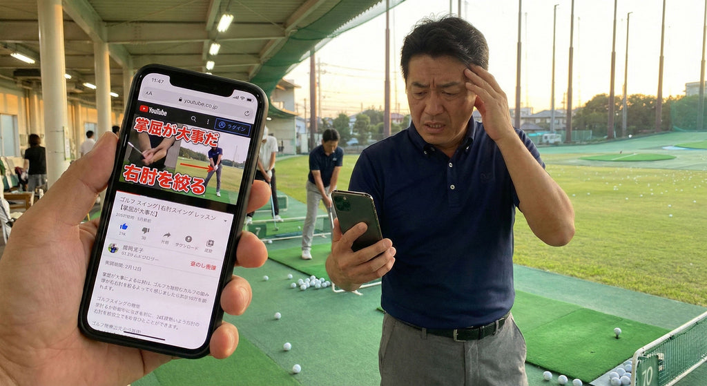 YouTube動画見すぎて迷子…ゴルフが分からなくなった