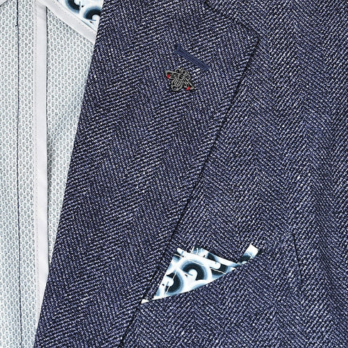 艶感あるストレッチテーラードジャケット ジャージ ドライ メッシュプリント 150201