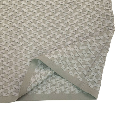 ディアマンテジャガード 半袖 クルーネック ニットT 150705