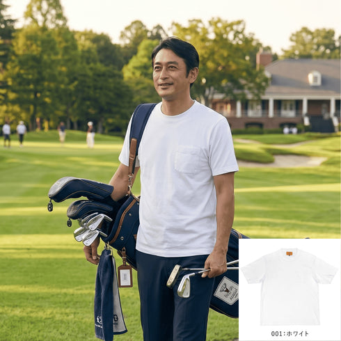 防縮・防シワ・接触冷感 クルーネックショートスリーブTシャツ 151507