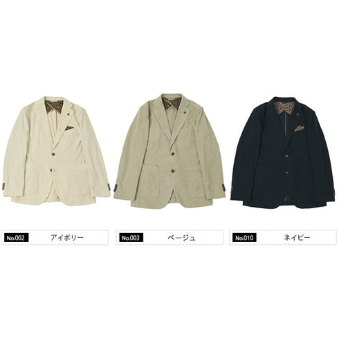 コーデュロイ ピケ ストレッチ ジャケット 軽量 セットアップ別売り 240207