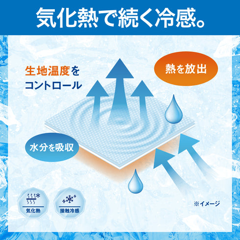 【7月限定販売】冷感ポンチョ【GOLFavo × phiten】