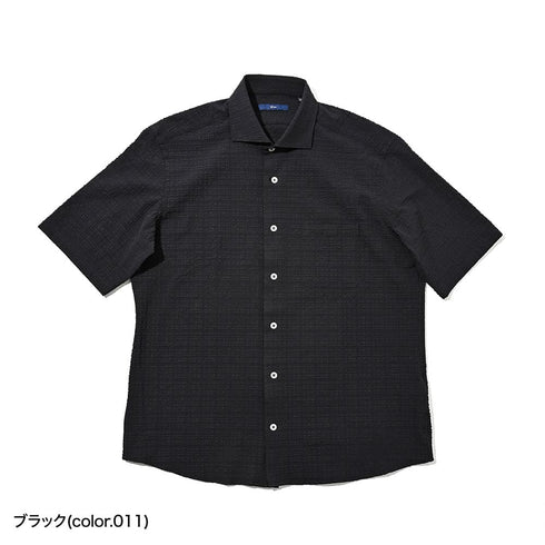 涼しいブロックサッカーストレッチ半袖シャツ 361601