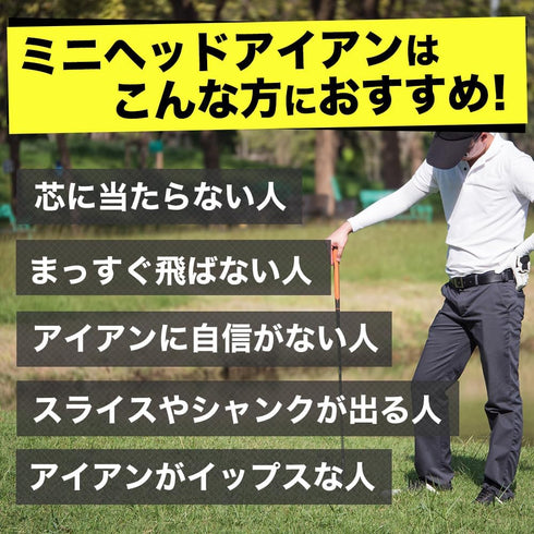 ミニヘッドアイアン