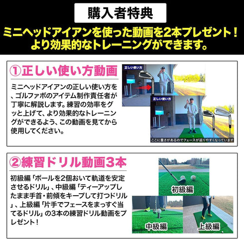 ミニヘッドアイアン