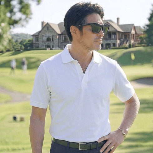 偏光サングラス ブラック/偏光スモークレンズ AFOS14