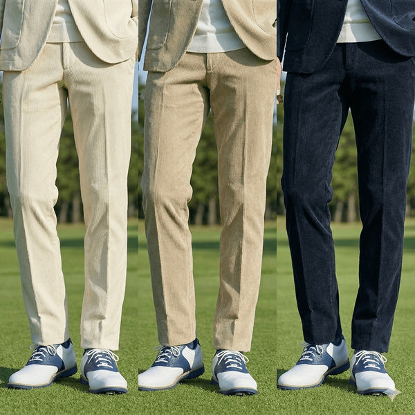 コーデュロイ ピケ ストレッチ パンツ 軽量 ソフト セットアップ別売り 240507