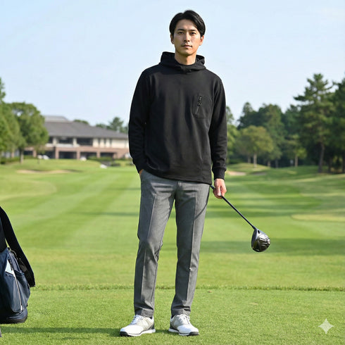 温熱保温機能 パーカー プルオーバー フーディー ストレッチ ウォッシャブル 洗える 451558