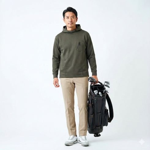 温熱保温機能 パーカー プルオーバー フーディー ストレッチ ウォッシャブル 洗える 451558