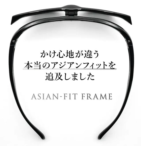 偏光サングラス ブラック/偏光スモークレンズ AFOS14